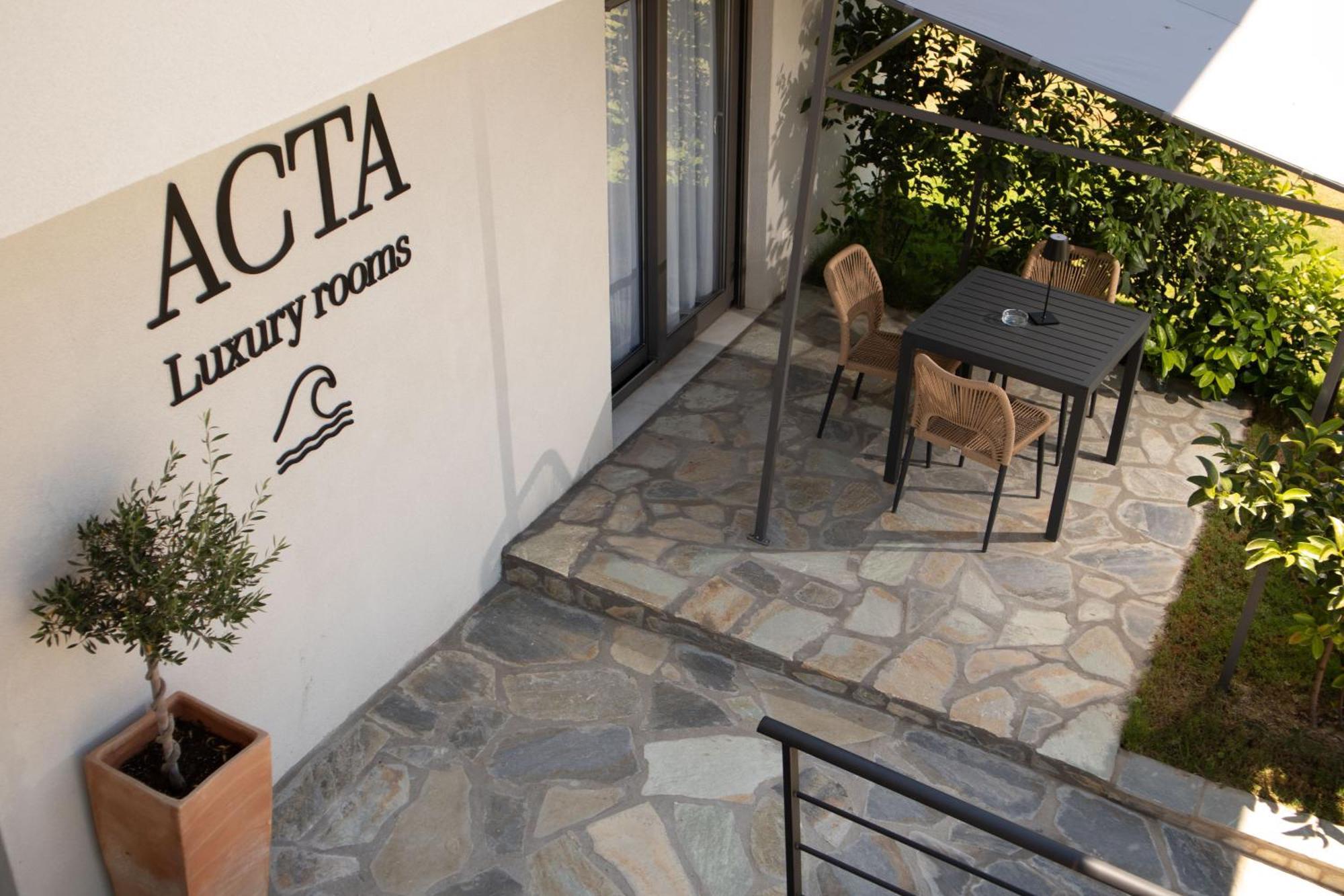 Acta Luxury Rooms Nikíti Kültér fotó